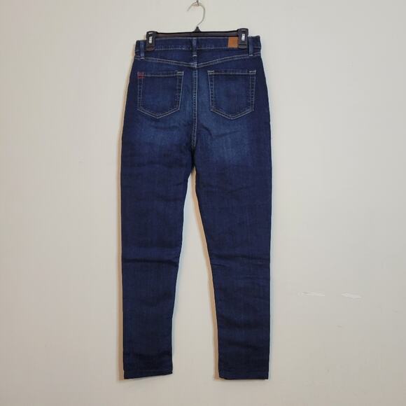 BDG Urban Outfitters Twig High Rise Dark Wash Skinny Jeans Size 27 - Picture 3 of 6